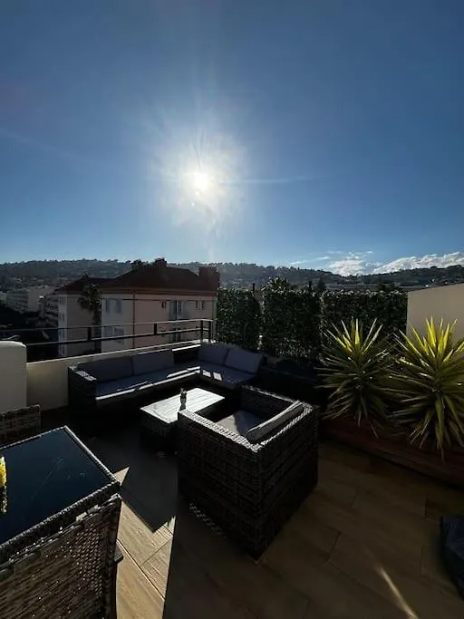 Apartament Rooftop Vue Mer Vallauris